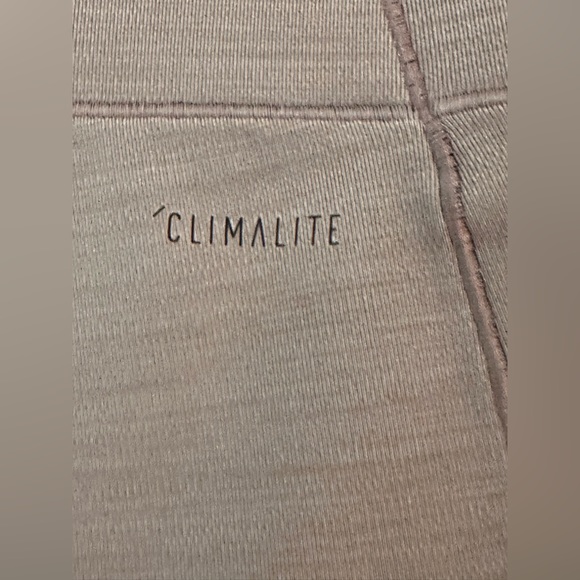Adidas Women's "Climalite Legging" Grey, Size L - Picture 6 of 8